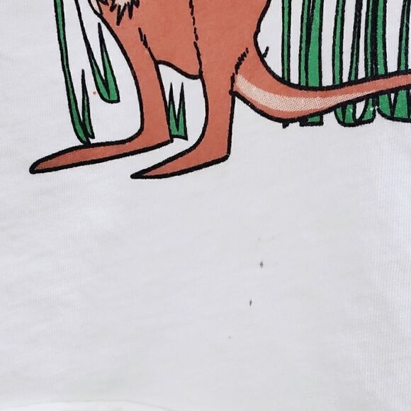 NWOT Anthropologie X Midnight Rider Gold Coast Cut Off Graphic Tee Size Small - Picture 9 of 9